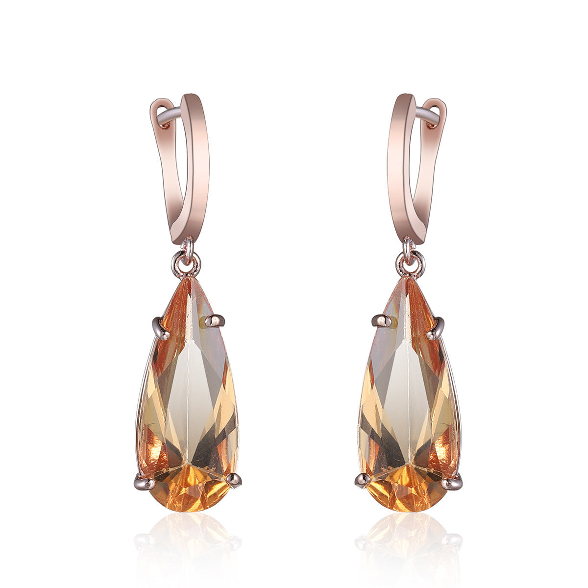 Creative Big Water Drop Pear-shaped Earrings For Women
